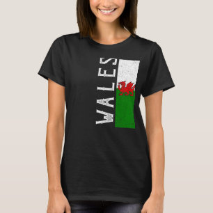 Camiseta Wales Heritage Pride Country Support Welsh Flag