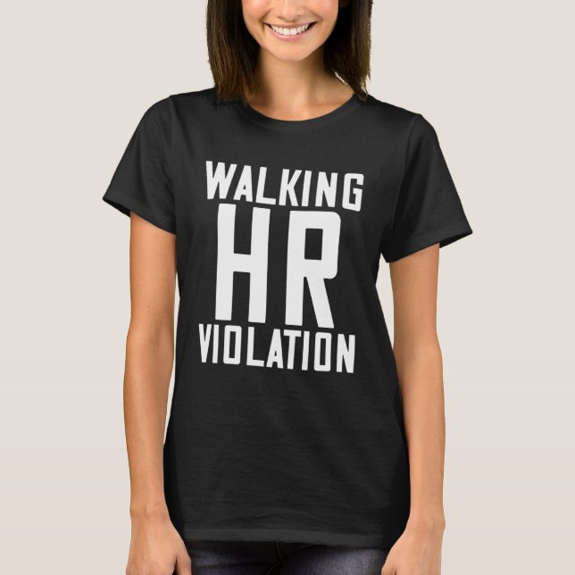 Camiseta Walking HR Violation  7 (Frente)