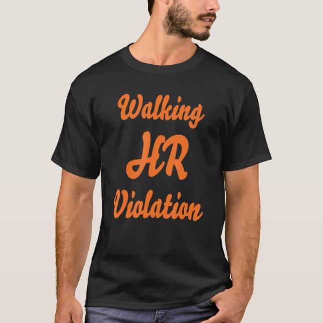 Camiseta Walking HR Violation Apparel (Frente)