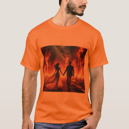 Camiseta Walking Through the Fire on a Short Sleeve Green