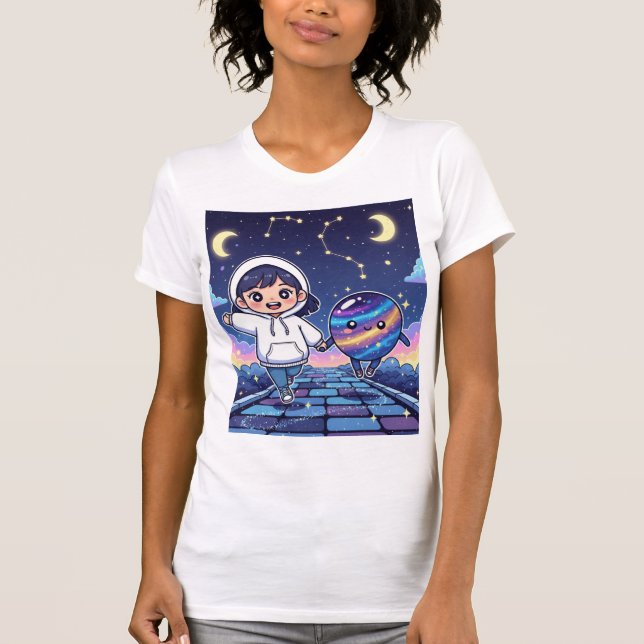 Camiseta Walking With The Universe (Frente)