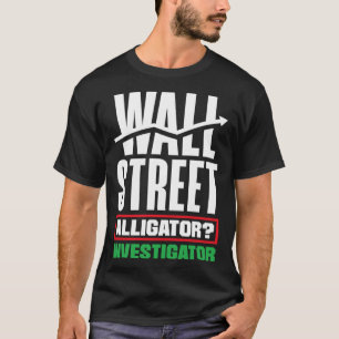Camiseta Wall Street Alligator Investigator Day