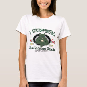 Camiseta Wall-street/I Sobreviveu à queda do mercado