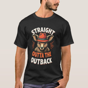 Camiseta Wallaby Vida Selvagem Australiana Marsupial Nature