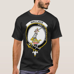 Camiseta Wallace Coat of Arms  Family Crest 