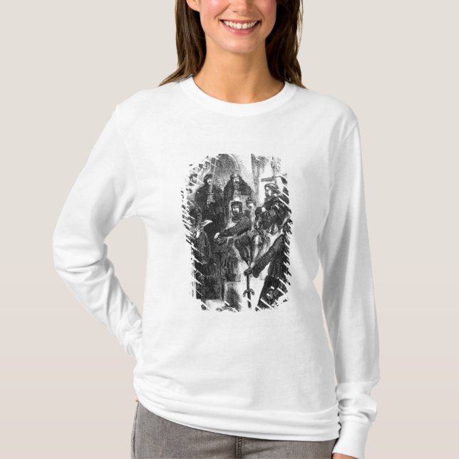 Camiseta Wallace coroou com louro em Westminster Hall (Frente)