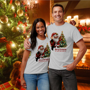 Camiseta Wallace Scottie Dog Christmas Personalizado