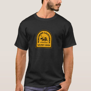 Camiseta Walnut Creek CA Vintage Style Norte Califórnia