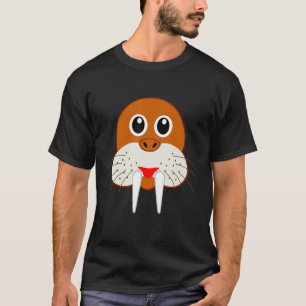 Camiseta Walrus Head Face Costume
