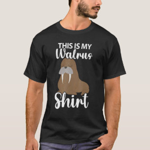 Camiseta Walrus Mammal Animais Walrus Seal