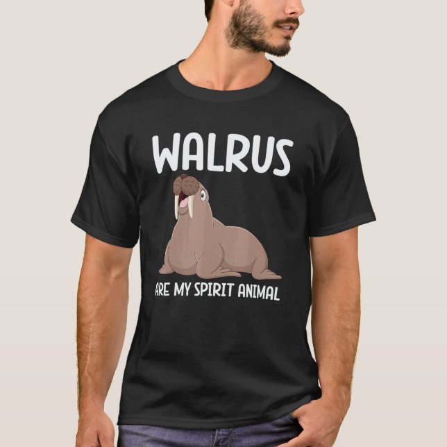 Camiseta Walrus Mammal Animals Walrus  Seal Animal (Frente)