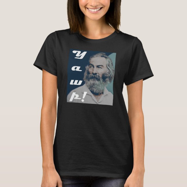 Camiseta Walt Whitman Yawp! (Frente)