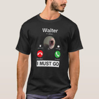 Walter Dog Chama Bull Terrier Animal Humor M