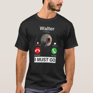 Camiseta Walter Dog Chama Bull Terrier Animal Humor M
