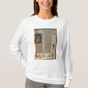 Camiseta Walter Map que toma abaixo de uma história das