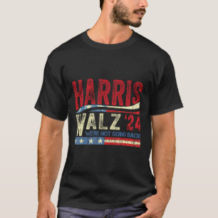 Camiseta Waltz 2024 Não vamos voltar Kamala Harris 2024