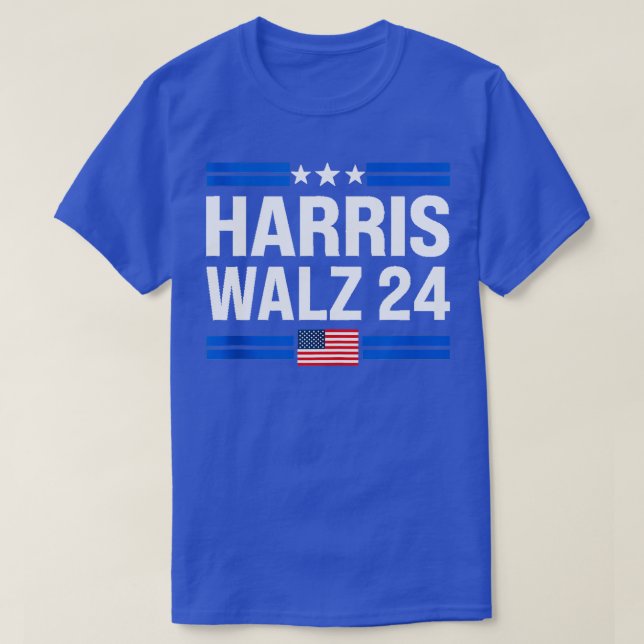 Camiseta walz 2024 34 (Frente do Design)