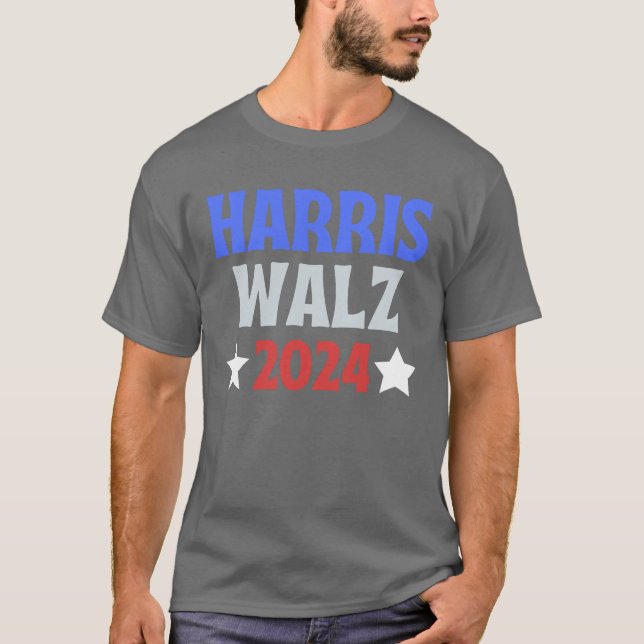 Camiseta Walz 2024 família (Frente)