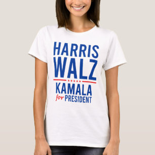 Camiseta Walz 2024 Kamala Harris Para O Presidente Tim Walz