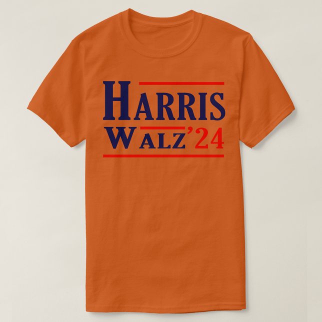 Camiseta Walz 2024 Kamala Tim Walz VP 1 (Frente do Design)