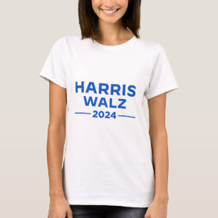 Camiseta Walz 2024 Presidente Americano Flag Kamala Harris