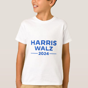 Camiseta Walz 2024 Presidente Americano Flag Kamala Harris