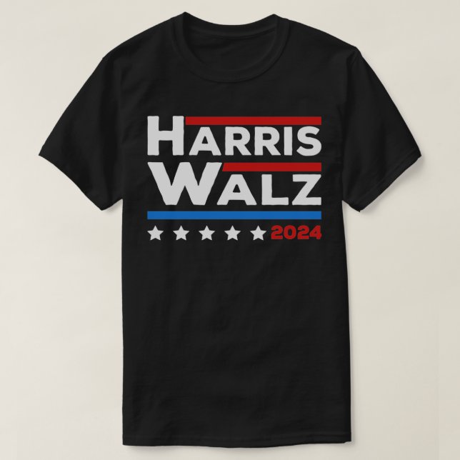 Camiseta Walz 2024 TShirt 20 (Frente do Design)