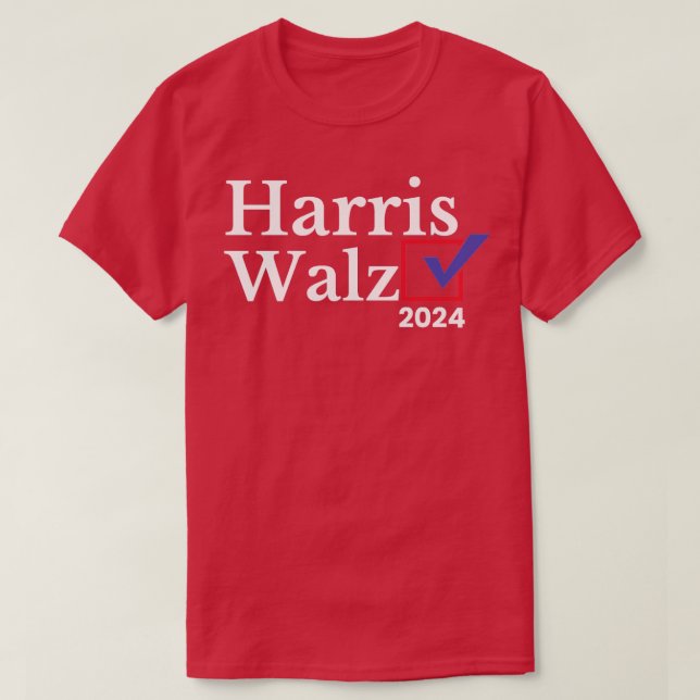 Camiseta Walz 2024 TShirt 7 (Frente do Design)
