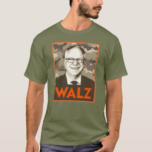 Camiseta WALZ Hope em Camouflage