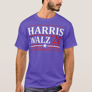 Camiseta Walz Joyful Novamente Campanha de 2024 Souvenir TS