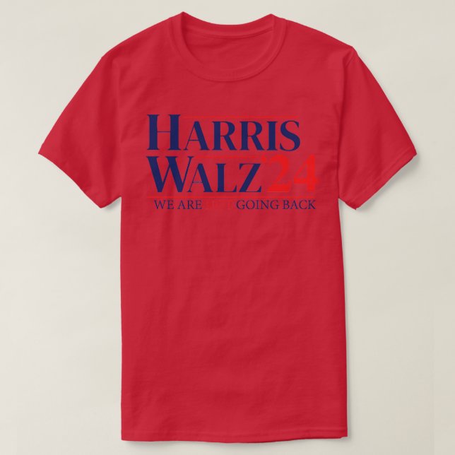 Camiseta Walz Não Ia Voltar (Frente do Design)