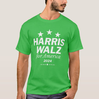 Camiseta Walz para a garota branca da América