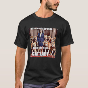 Camiseta Walz Que Quer Brincar Com A Boa Gata Lady T Sh