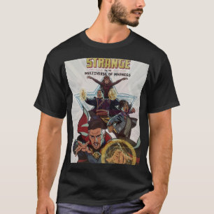 Camiseta Wanda e Doutor Estranho no Multiverso de Madn