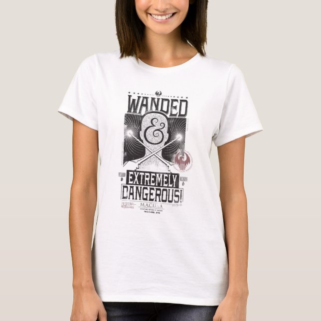 Camiseta Wanded e Extremamente Perigosa Poster para Desejo  (Frente)