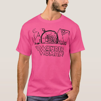 Camiseta Wander Compass Acampando Caminhando Montanha Saída