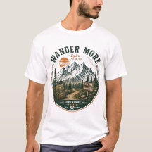 Camiseta Wander More Adventure