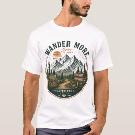 Camiseta Wander More Adventure