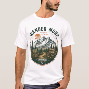 Camiseta Wander More Adventure
