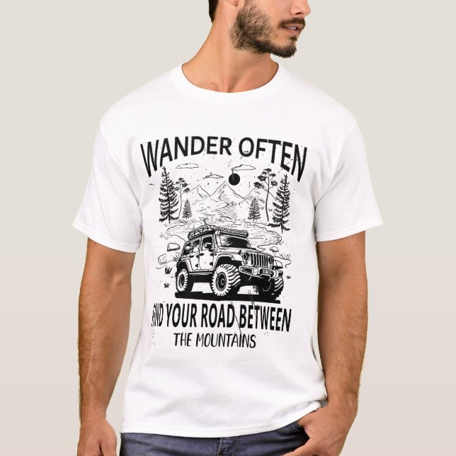 Camiseta Wander Often (Frente)