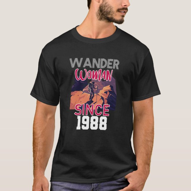 Camiseta Wander woman since 1988 (Frente)
