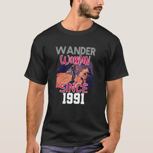 Camiseta Wander woman since 1991 (Frente)