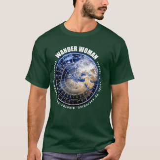 Camiseta Wander Woman Viagem Globetrotter