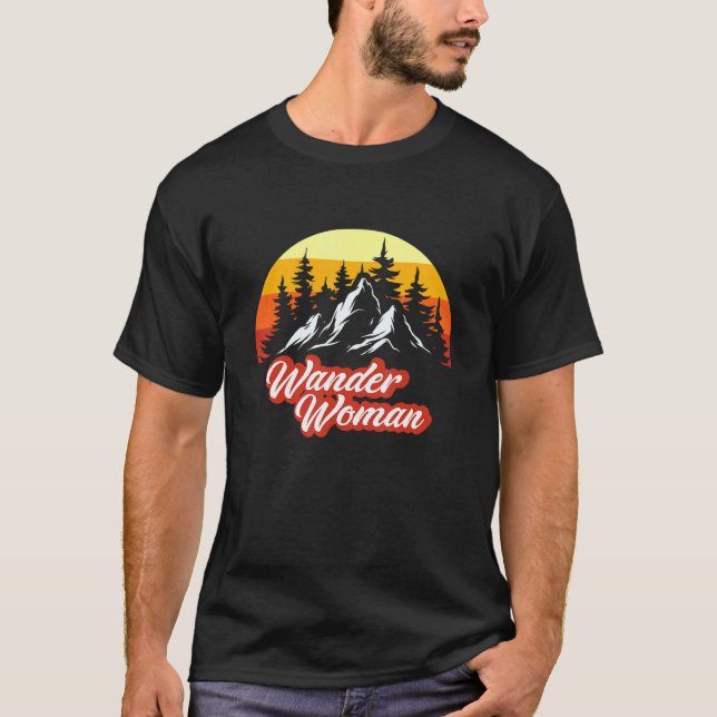 Camiseta Wander Women Camping Hiker (Frente)