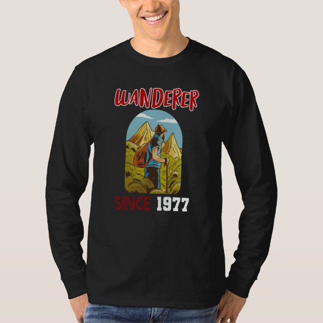 Camiseta Wanderer since 1977 (Frente)