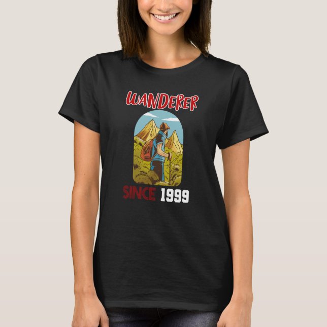 Camiseta Wanderer since 1999 (Frente)