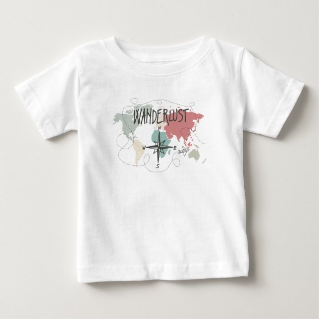 Camiseta Wanderlust (Frente)