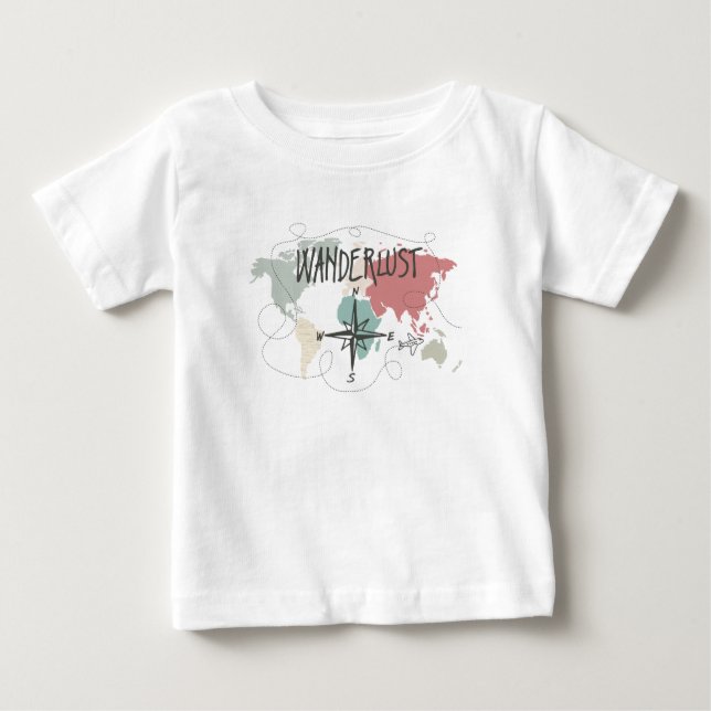 Camiseta Wanderlust (Frente)