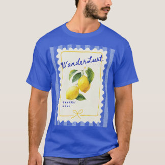 Camiseta Wanderlust Lemon Tee: Viagens Inspiradas 