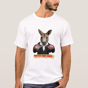 Camiseta Wanna Fight Mate Kangaroo Boxshirt